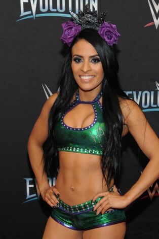 Zelina Vega At WWEs first-ever ever all-womens event