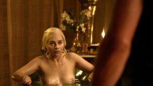 Enormous  Emilia Clarke Nude Game Of Thrones Daenerys