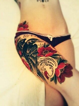 Thigh Tats Pamper the Peach, Slay the Straddle