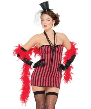 Plus size saloon young woman costume - Stunners